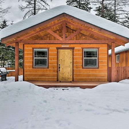 Hungry Horse Cabin Deck, Fire Pit, Near Glacier! Exterior photo