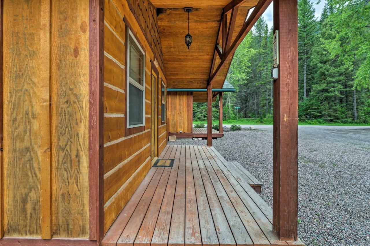 Hungry Horse Cabin Deck, Fire Pit, Near Glacier! Exterior photo