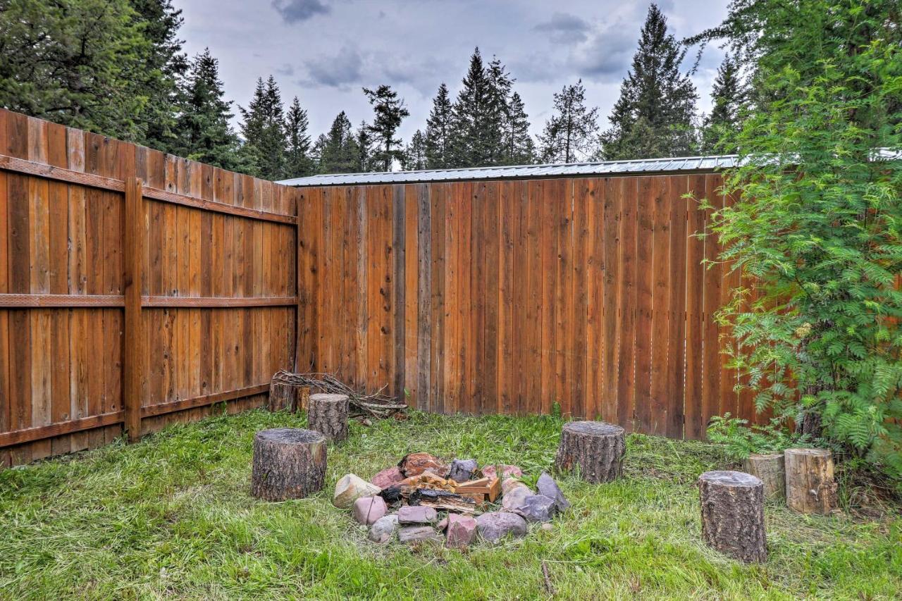 Hungry Horse Cabin Deck, Fire Pit, Near Glacier! Exterior photo